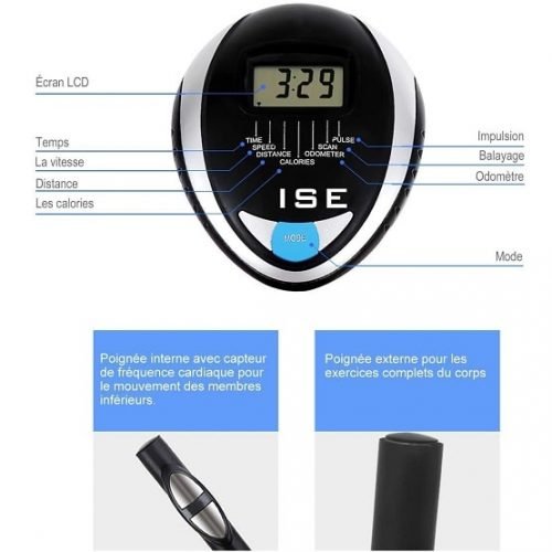 ISE Bicicleta Elíptica de Fitness para el hogar