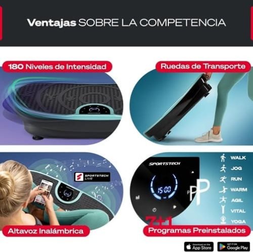Sportstech VP250 Plataforma Vibratoria